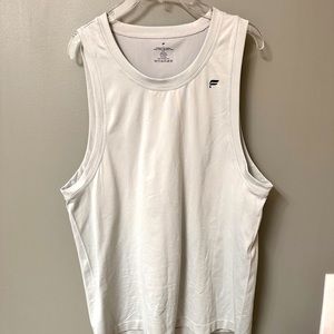 Men’s Fabletics gray training day tank top